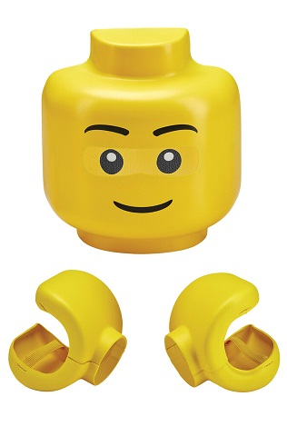 Headgear, Mask, Minifigure with Gloves LEGO Hands