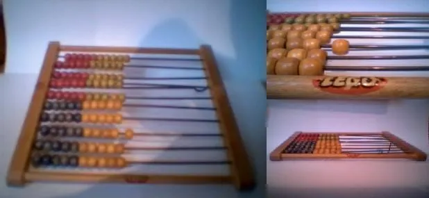 Wooden Abacus 1958 {Kugleramme}