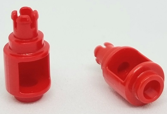 Medal Fastener Round with Open Side, Male