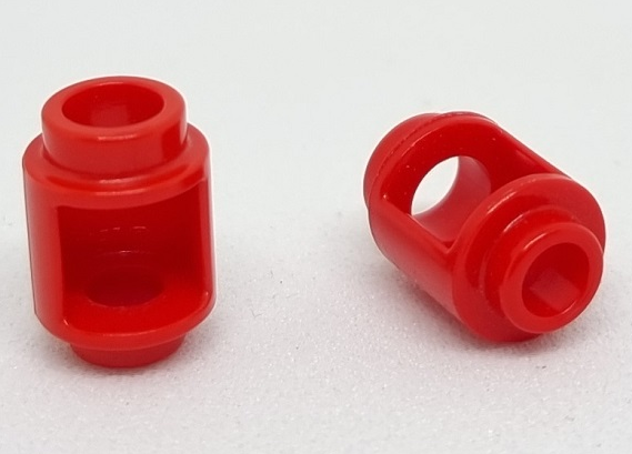 Medal Fastener Round with Open Side, Female