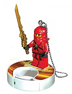 NINJAGO Kai Key Chain with Clip-on Battle Sound Base blister pack
