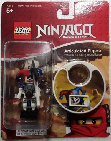 NINJAGO Krazi Key Chain with Clip-on Battle Sound Base blister pack