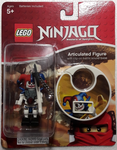 NINJAGO Krazi Key Chain with Clip-on Battle Sound Base blister pack
