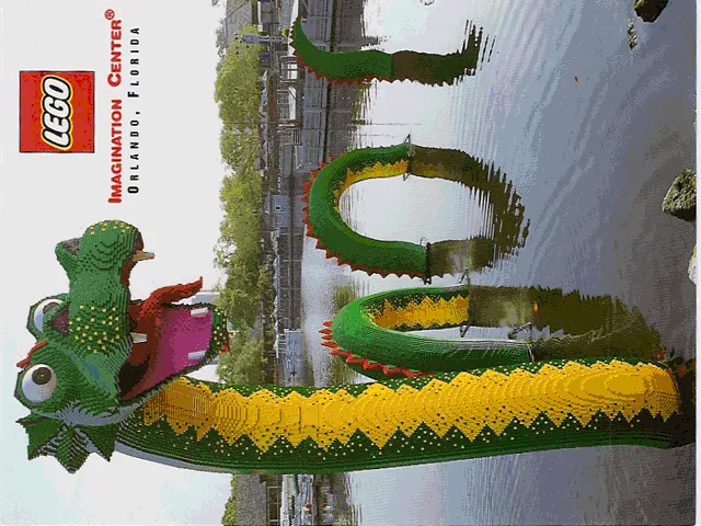 Postcard - Imagination Center Orlando - Sea Serpent