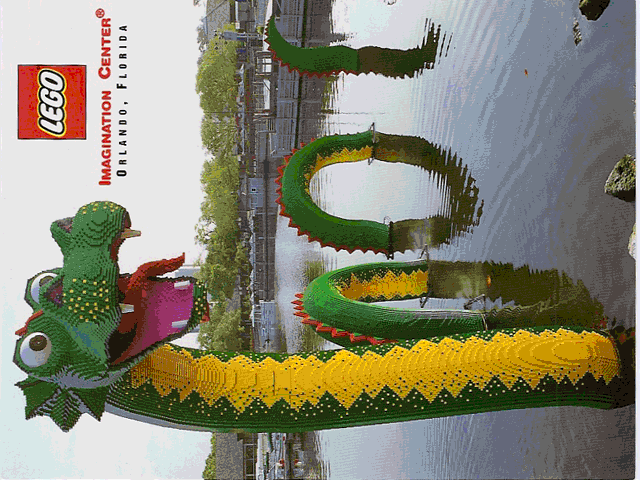 Postcard - Imagination Center Orlando - Sea Serpent