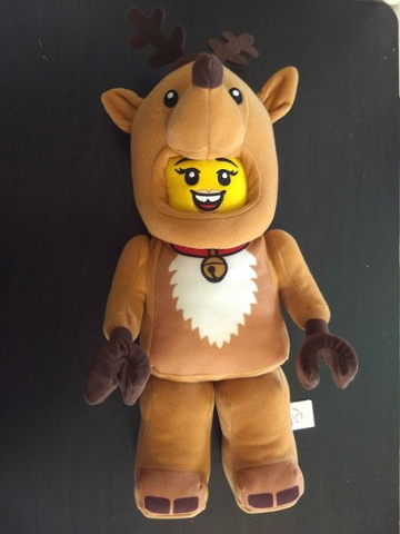 Reindeer Costume Minifigure Plush