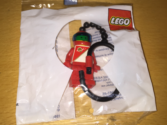 Futuron Red Key Chain with Plastic Chain