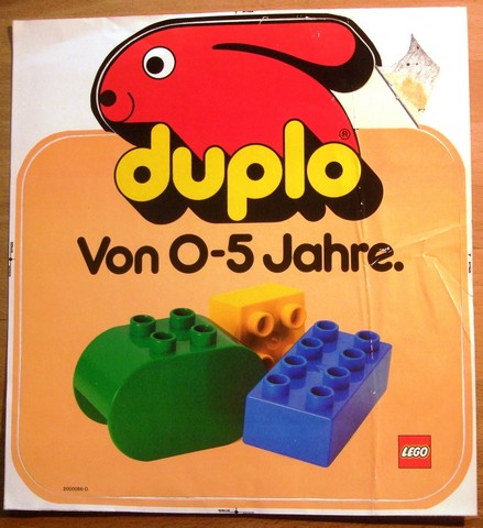 Sticker Sheet, Duplo Retail Display - (2000086-D.)