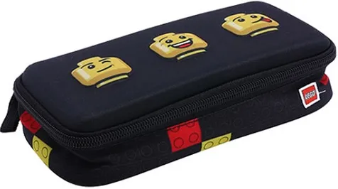Pencil Case, Classic, 3D Minifigure Heads