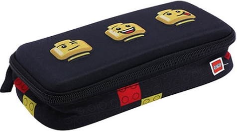 Pencil Case, Classic, 3D Minifigure Heads