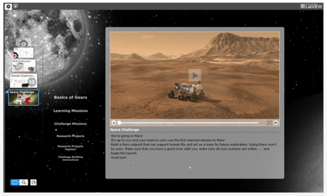 Education EV3 Space Challenge Activity Pack