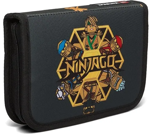 Pencil Case, NINJAGO Team Golden Hexagon - Deluxe