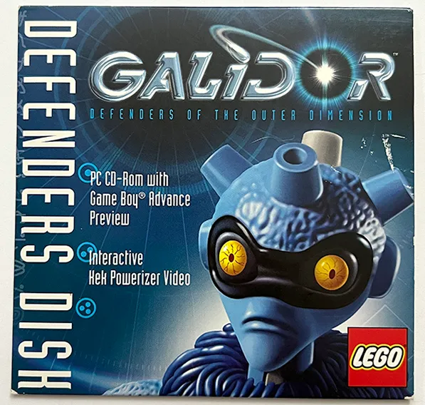 Galidor Defenders Disk CD-ROM