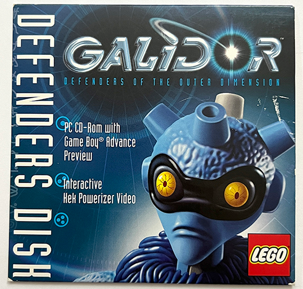 Galidor Defenders Disk CD-ROM