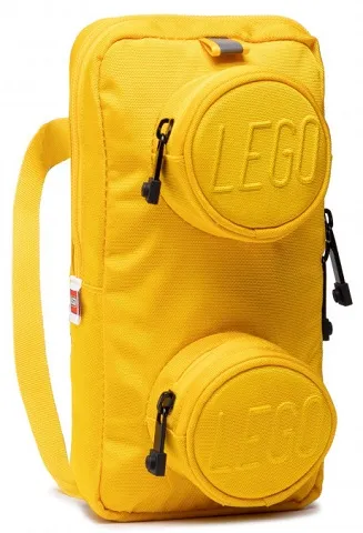 Backpack, Brick Shape 1 x 2 with Zippered Studs - Sling Back with Single Shoulder Strap