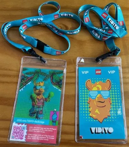 Lanyard with VIP Vidiyo Backstage Pass