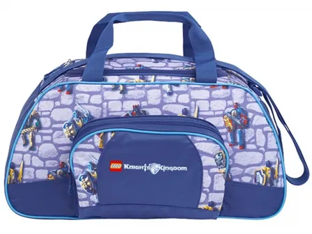 Sports Bag, Knights Kingdom Figures Pattern