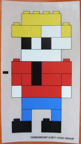 Sticker Sheet for Set 21200 - (10286/6002487)