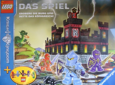 Knights' Kingdom Das Spiel (Ravensburger - German) with 5 Minifigures
