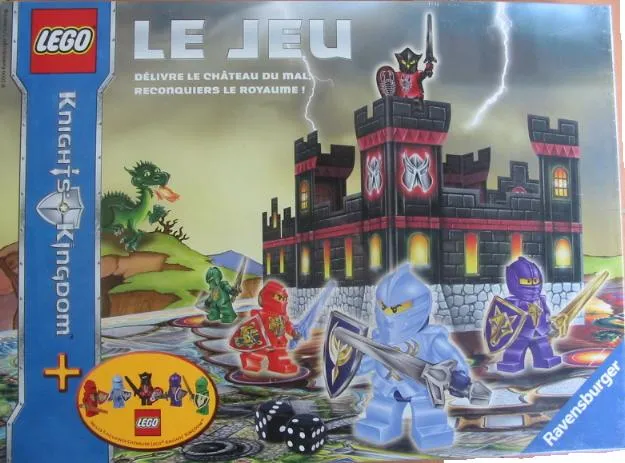 Knights' Kingdom Le Jeu (Ravensburger - French version) with 5 Minifigures
