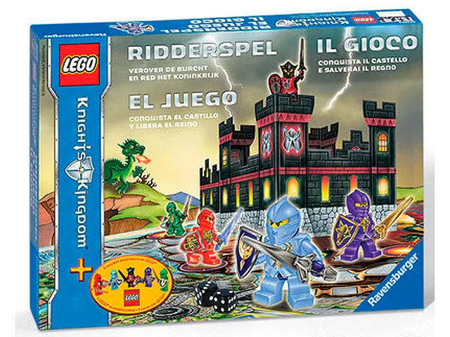 Knights' Kingdom The Game (Ravensburger - Multilanguage version) with 5 Minifigures