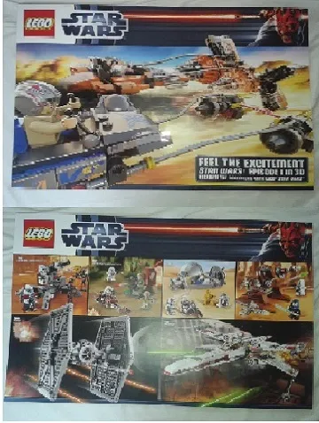 Star Wars 2011 Episode 1 Poster, Pod Race (Double-Sided)