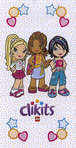 Towel, Clikits, 65 x 130 cm