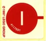 Sticker Sheet for Set 2535 - (4117691)