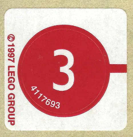 Sticker Sheet for Set 2537 - (4117693)