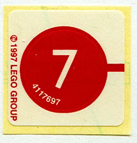 Sticker Sheet for Set 2541 - (4117697)