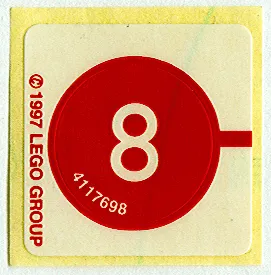 Sticker Sheet for Set 2542 - (4117698)