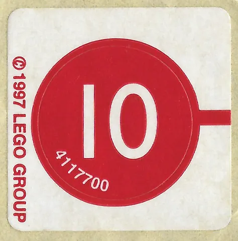 Sticker Sheet for Set 2544 - (4117700)