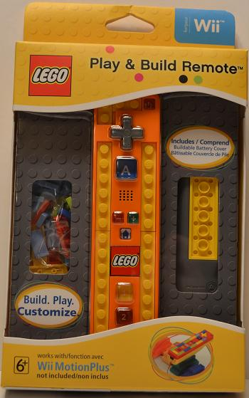 Remote Set, LEGO Play and Build Remote for Nintendo Wii - Orange