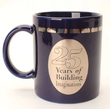 Cup / Mug 25 Years of Building Imaginations