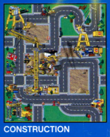 Playmat, LEGO City - Construction