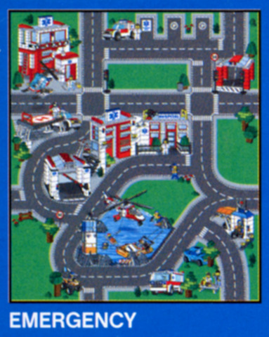 Playmat, LEGO City - Emergency