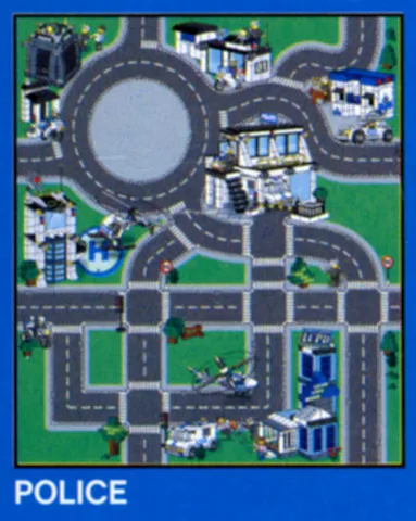 Playmat, LEGO City - Police