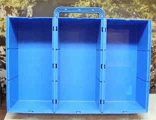 Storage Bin with Handle and Slots for 9 Compartments