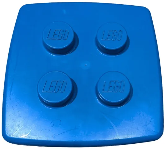 Storage Bucket FreeStyle Lid Large, 'LEGO' on Studs