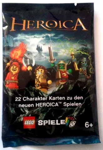Heroica Booster Pack, 22 Character Cards (German)