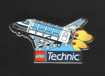 Pin, Technic Space Shuttle with Electric Lights