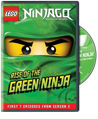 Video DVD - NINJAGO Masters of Spinjitzu - Rise of the Green Ninja - Season 2 - Part 1