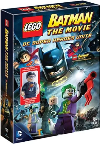 Video DVD - Batman: The Movie: DC Super Heroes Unite with Minifigure (French Version)
