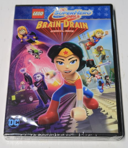 Video DVD - DC Super Hero Girls Brain Drain Original Story