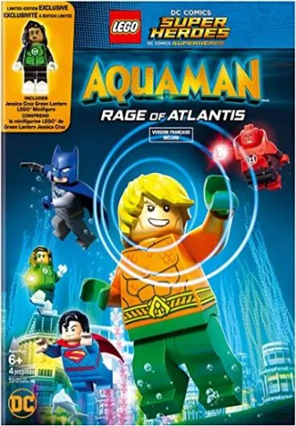 Video DVD - Aquaman: Rage of Atlantis with Minifigure (French Version)