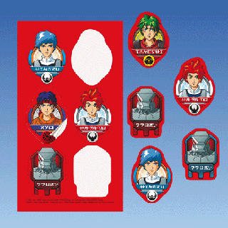 Sticker Sheet, Exo-Force Sheet of 6