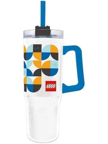 Drink Bottle Steel XXL with Straw - Multicolor