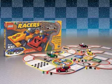 Racers Super Speedway Board Game