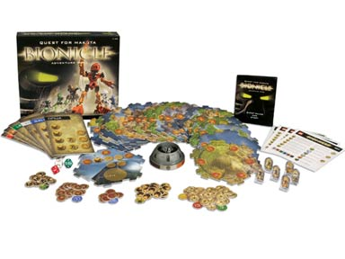 BIONICLE Quest for Makuta: Adventure Game  {Regular Box Version}