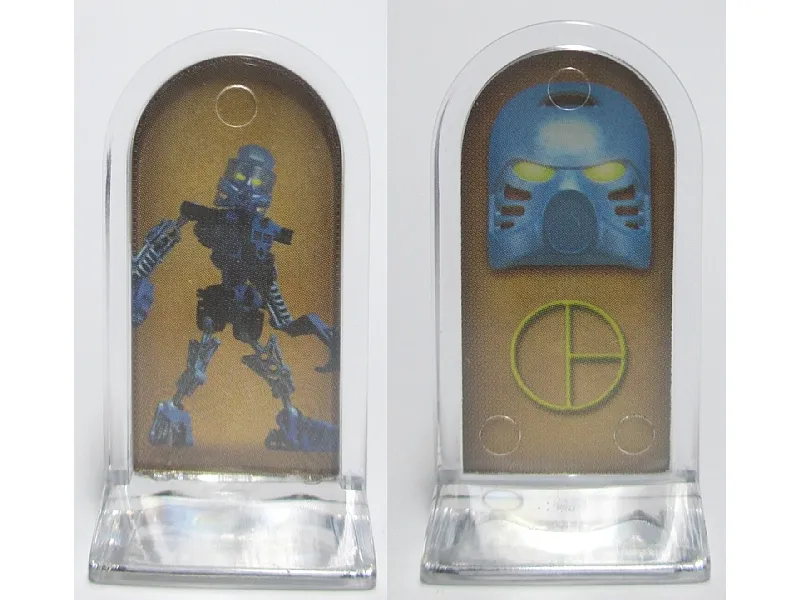 BIONICLE Mask of Light: The Board Game - Play Pawn, Toa Mask Blue